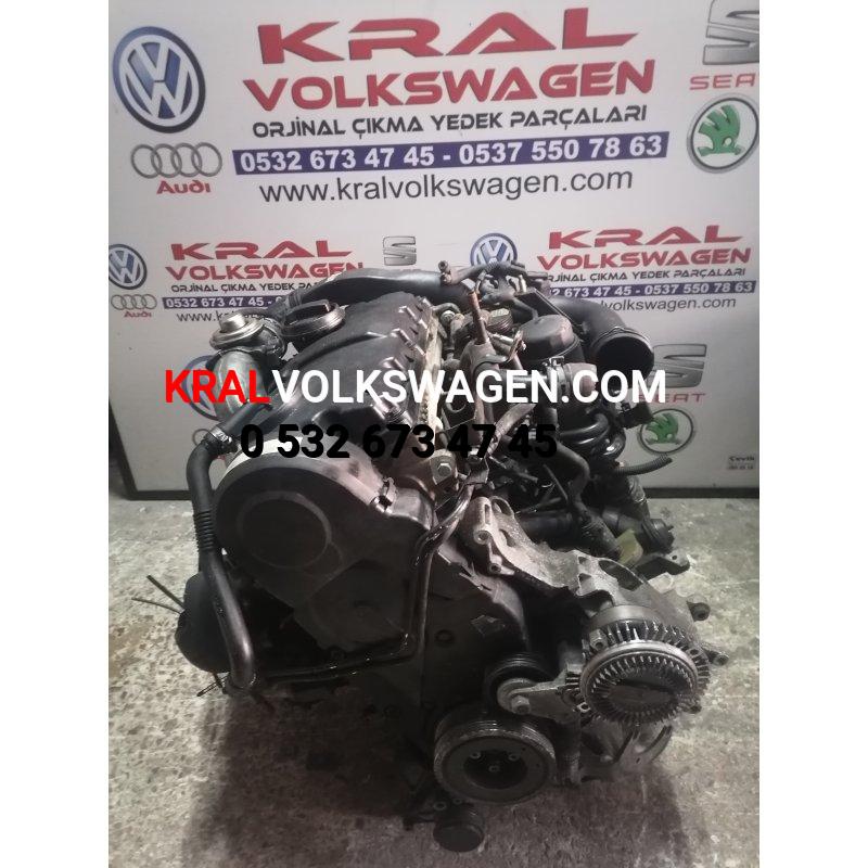 Volkswagen Passat 1.9 Dizel Avf 130 Luk Çıkma Komple Motor 